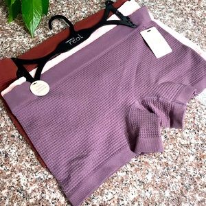 Boyshort Women’s 3 Pack Seamless Tagless Comfy Boyshort Panties Size Large